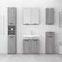 Voir la diapositive 3 : VIDAXL Armoire de bain Sonoma gris 64,5x33,5x59 cm Bois d'ingenierie