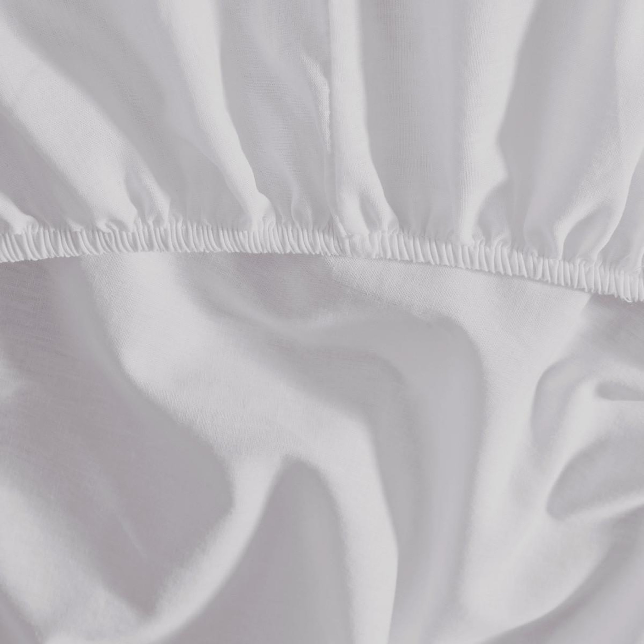 Voir la diapositive 2 : Sensei Maison Drap housse en percale lavée bonnet 30 cm HOME WASHED