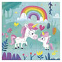 Voir la diapositive 3 : Juratoys-Janod Carte Cadeau Puzzle 25 Pieces Famille Licornes