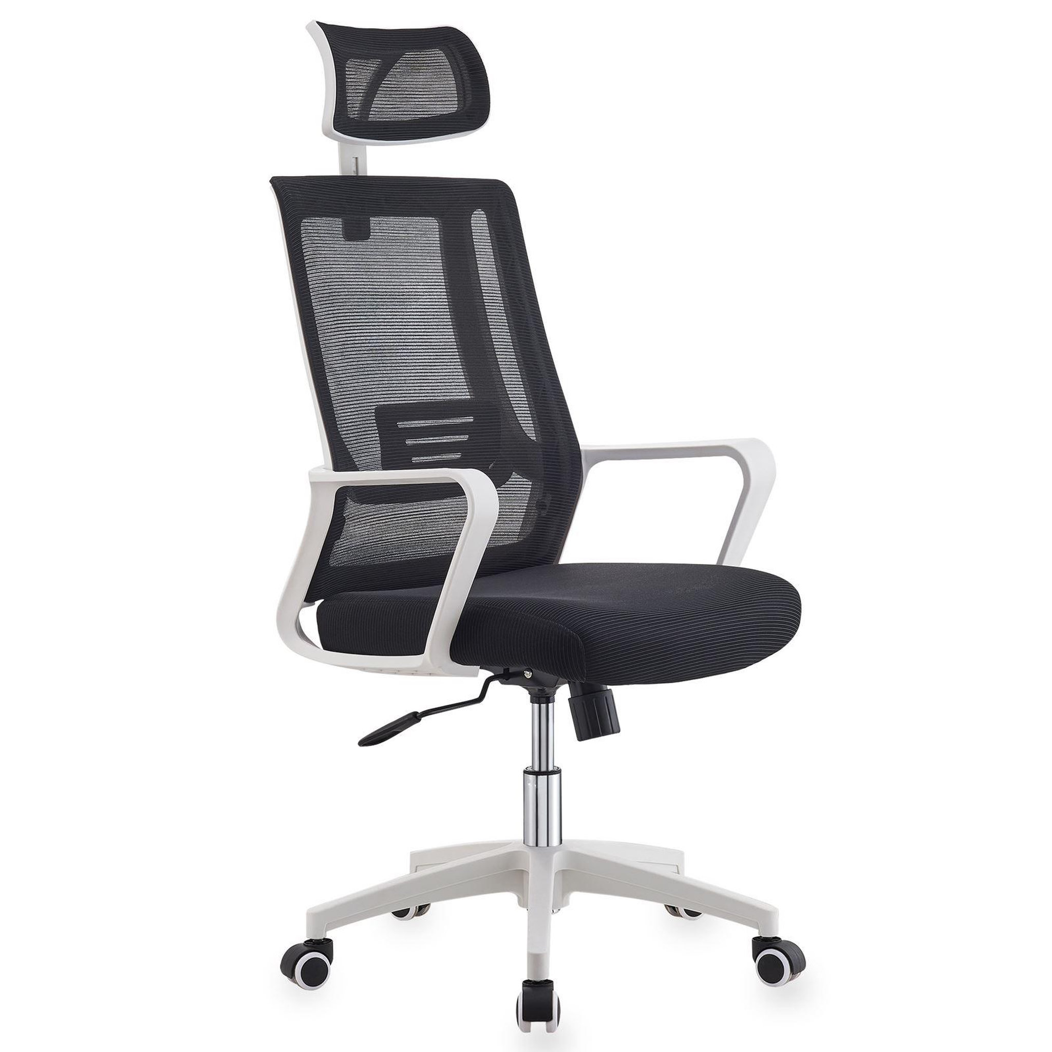 IDIMEX Chaise de bureau AUCKLAND. Coloris disponibles : Noir