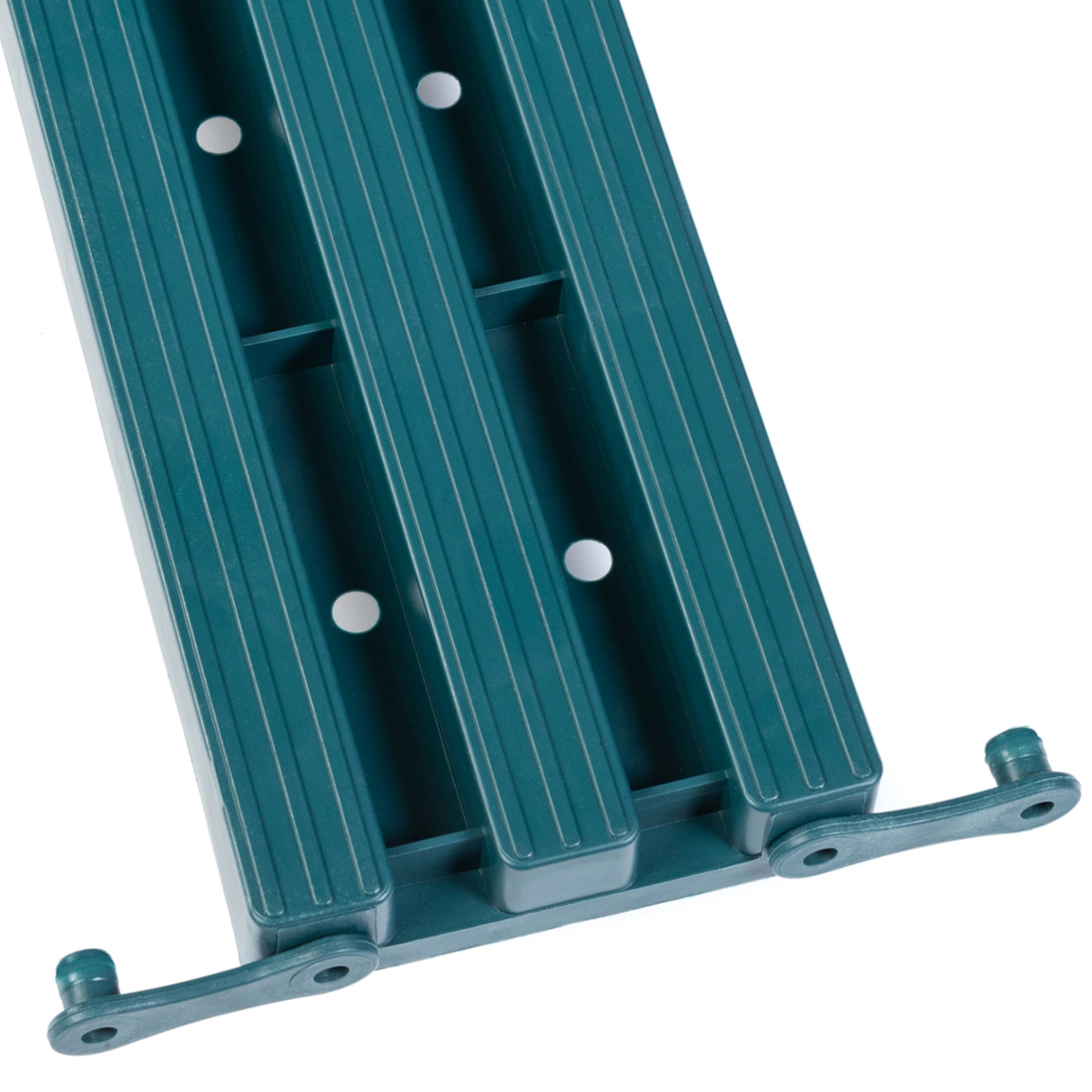 ID MARKET Chemin de potager 5M déroulable en plastique vert pour jardin