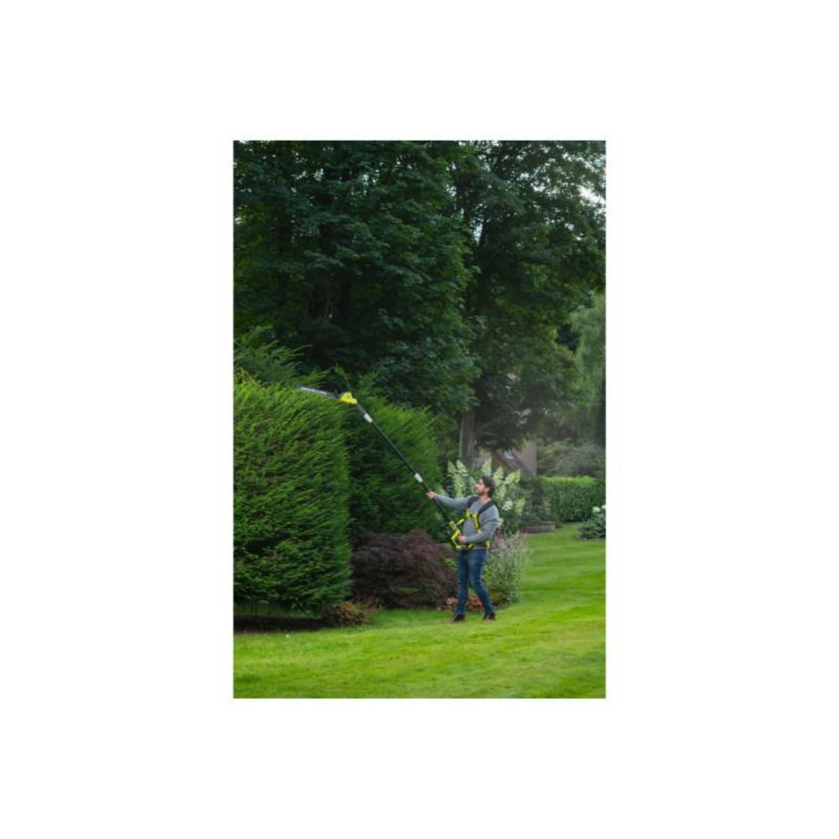 Ryobi Pack RYOBI Taille-haies OPT1845 - 18V One+ - 1 Batterie 2.0Ah - 1 Chargeur rapide