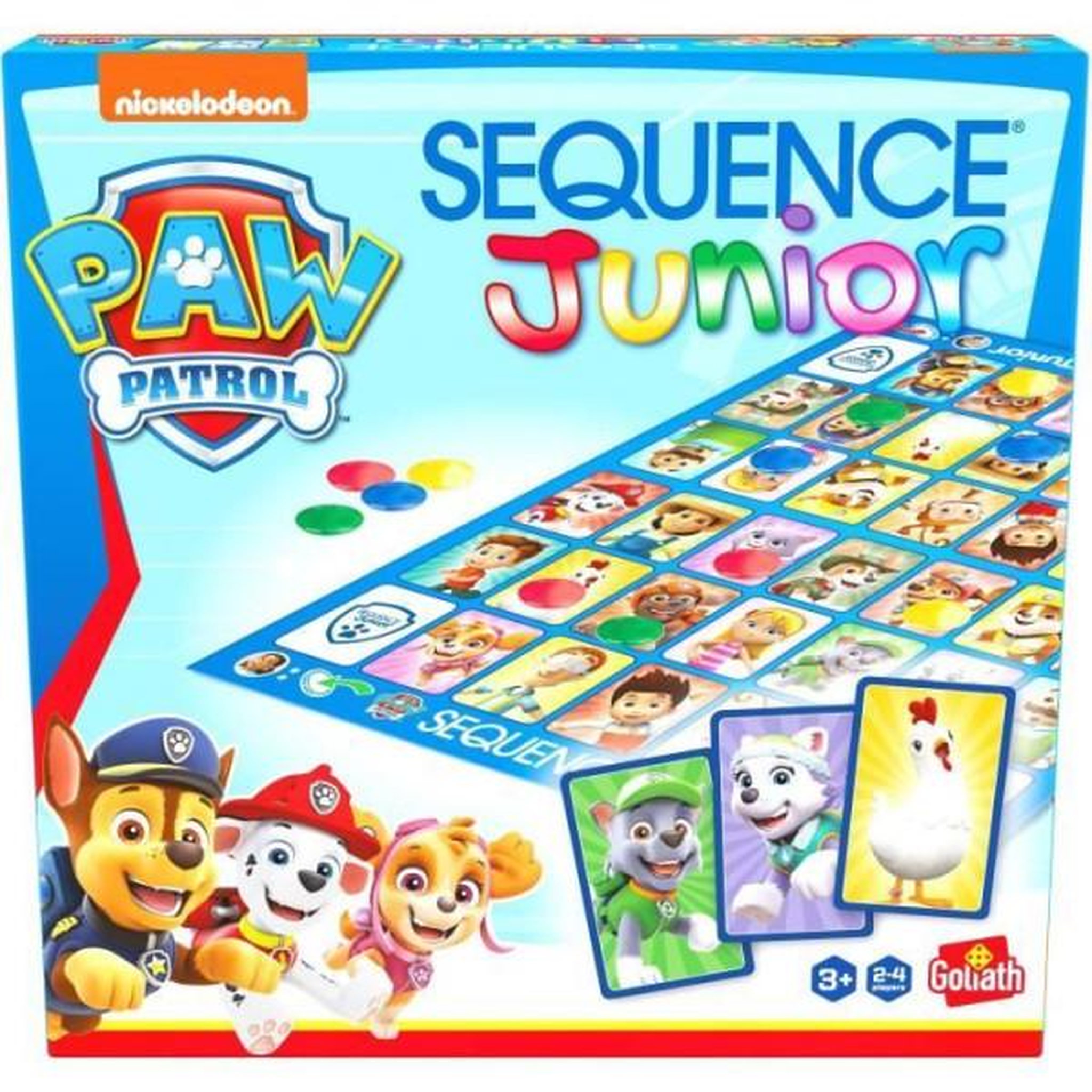 Voir la diapositive 5 : GOLIATH Jeu de société - GOLIATH - Sequence Junior Pat'Patrouille - Jeu familial des 3 ans