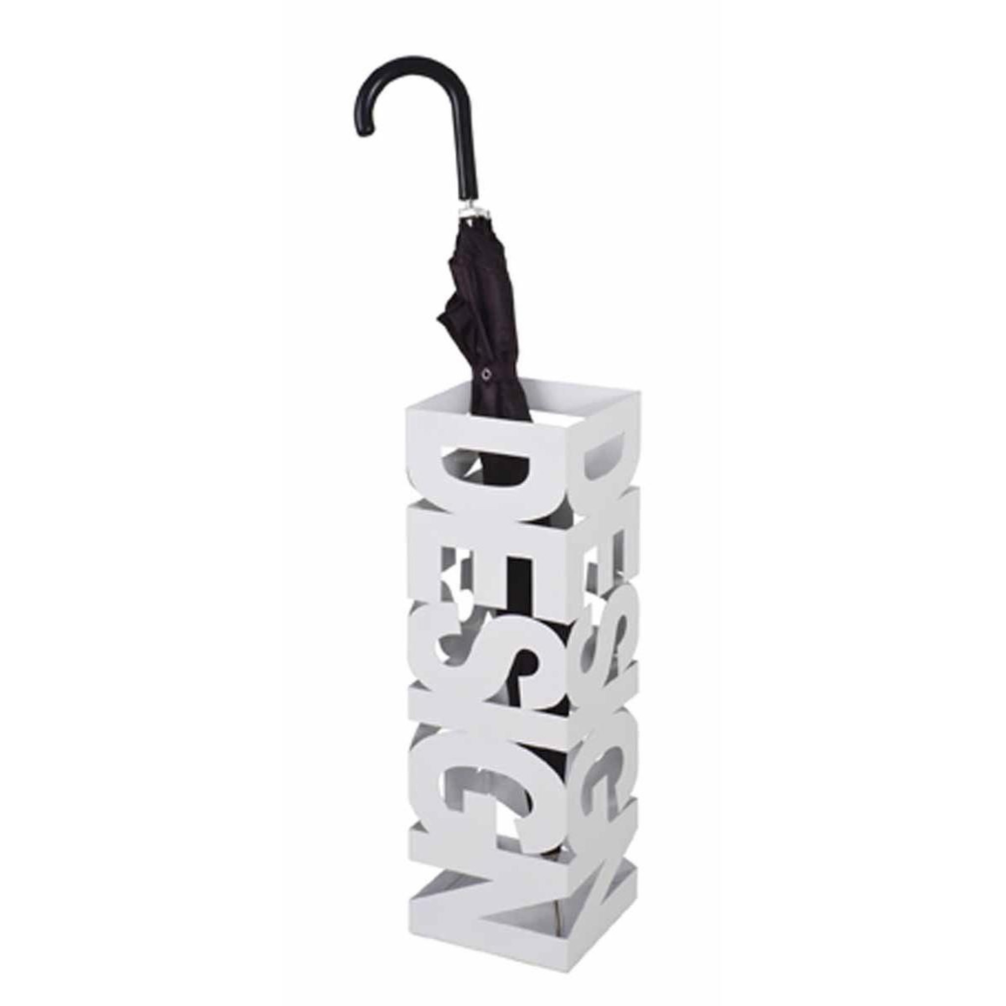 Paris Prix Porte-parapluie design  laqué i  48cm blanc