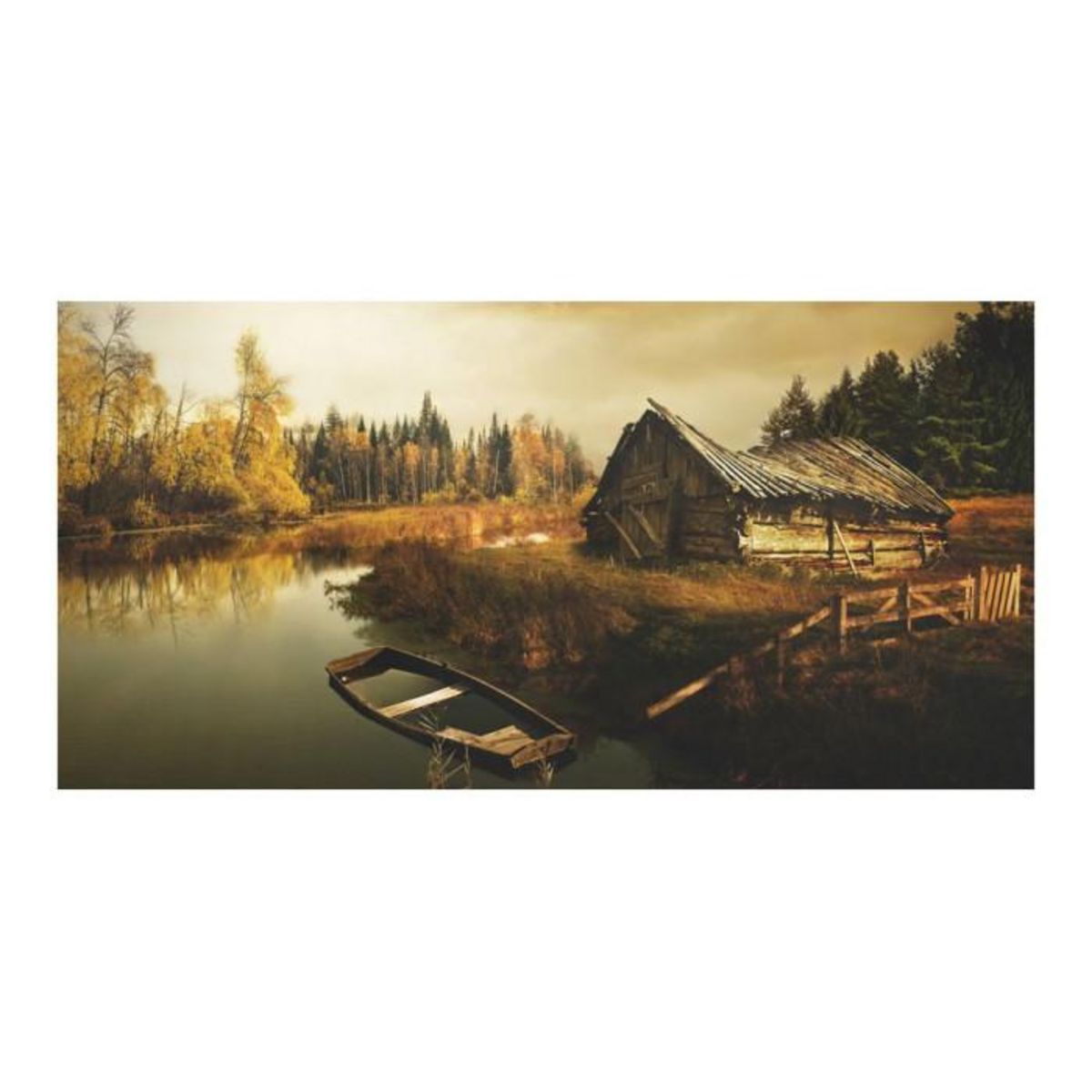 Paris Prix Papier Peint XXL  Desolate Hut  270x550cm