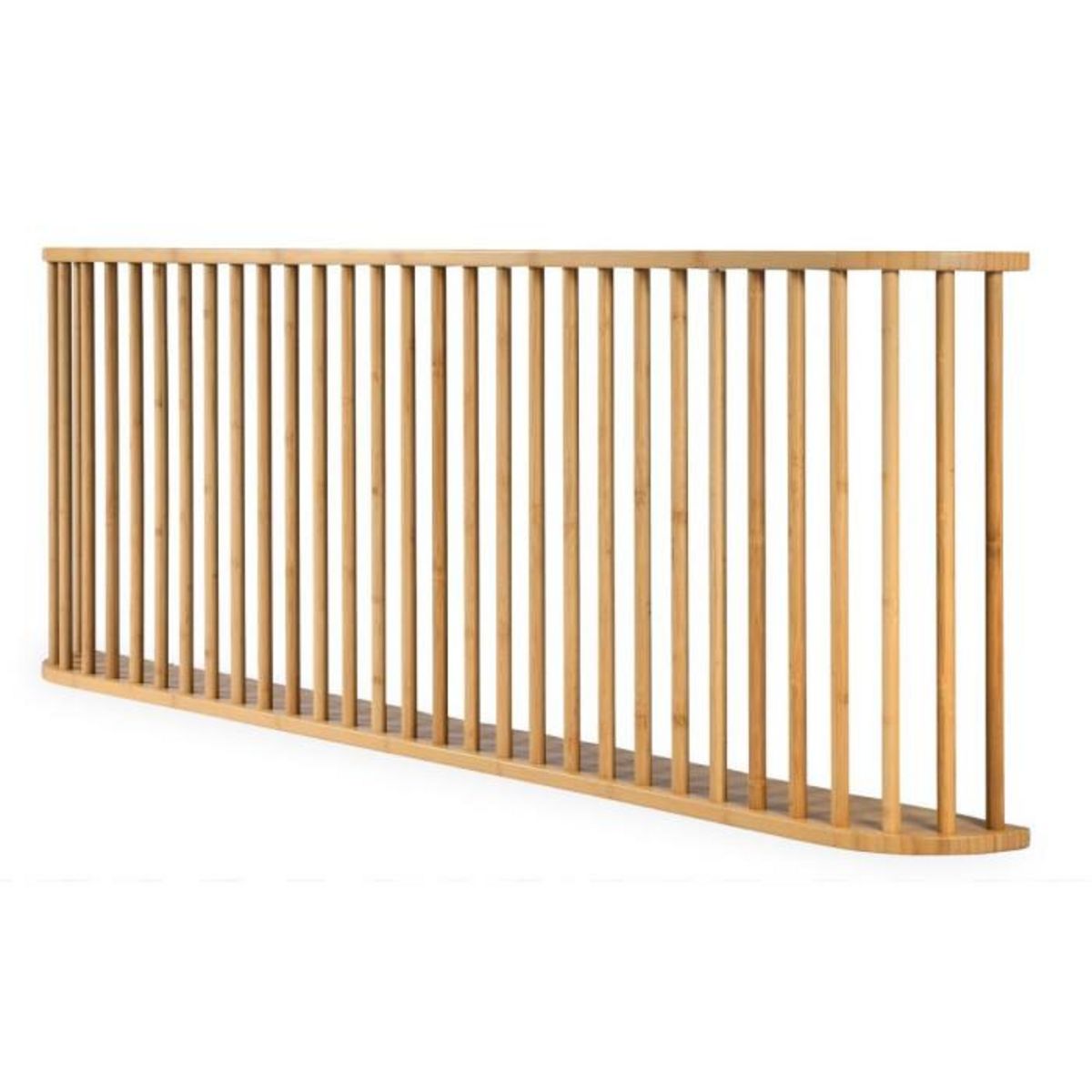 Paris Prix Tête de Lit Basse à Barreaux  Rami  160cm Naturel