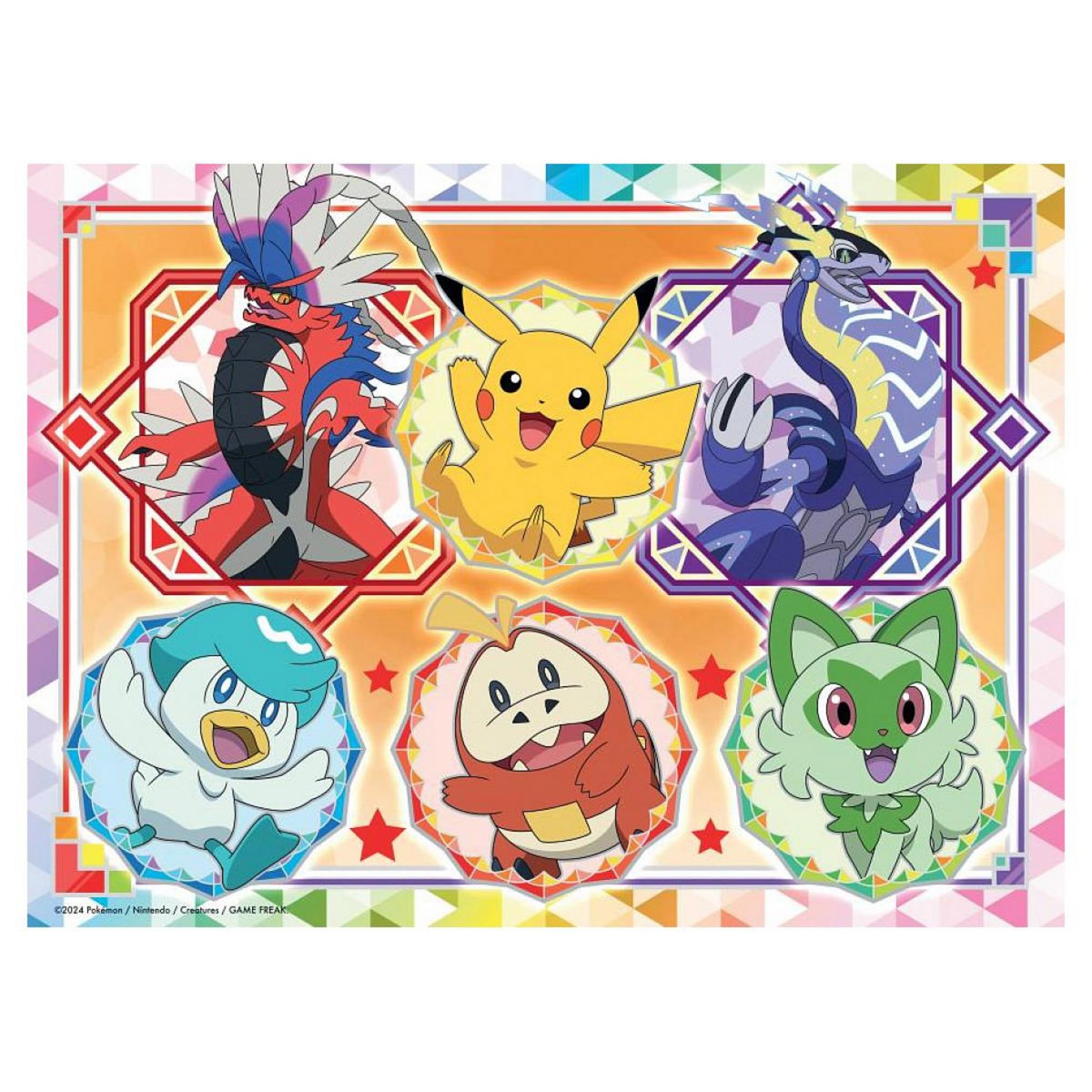 RAVENSBURGER Puzzle 100 p xxl - Pokemon Ecarlate et violet
