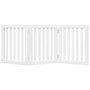 Voir la diapositive 4 : VIDAXL Barriere pour chien pliable 3 panneaux 150 cm bois de peuplier