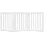 Voir la diapositive 4 : VIDAXL Barriere pour chien pliable 3 panneaux 150 cm bois de peuplier