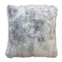 Voir la diapositive 1 : Paris Prix Coussin Imitation Fourrure  Antartic  45x45cm Gris