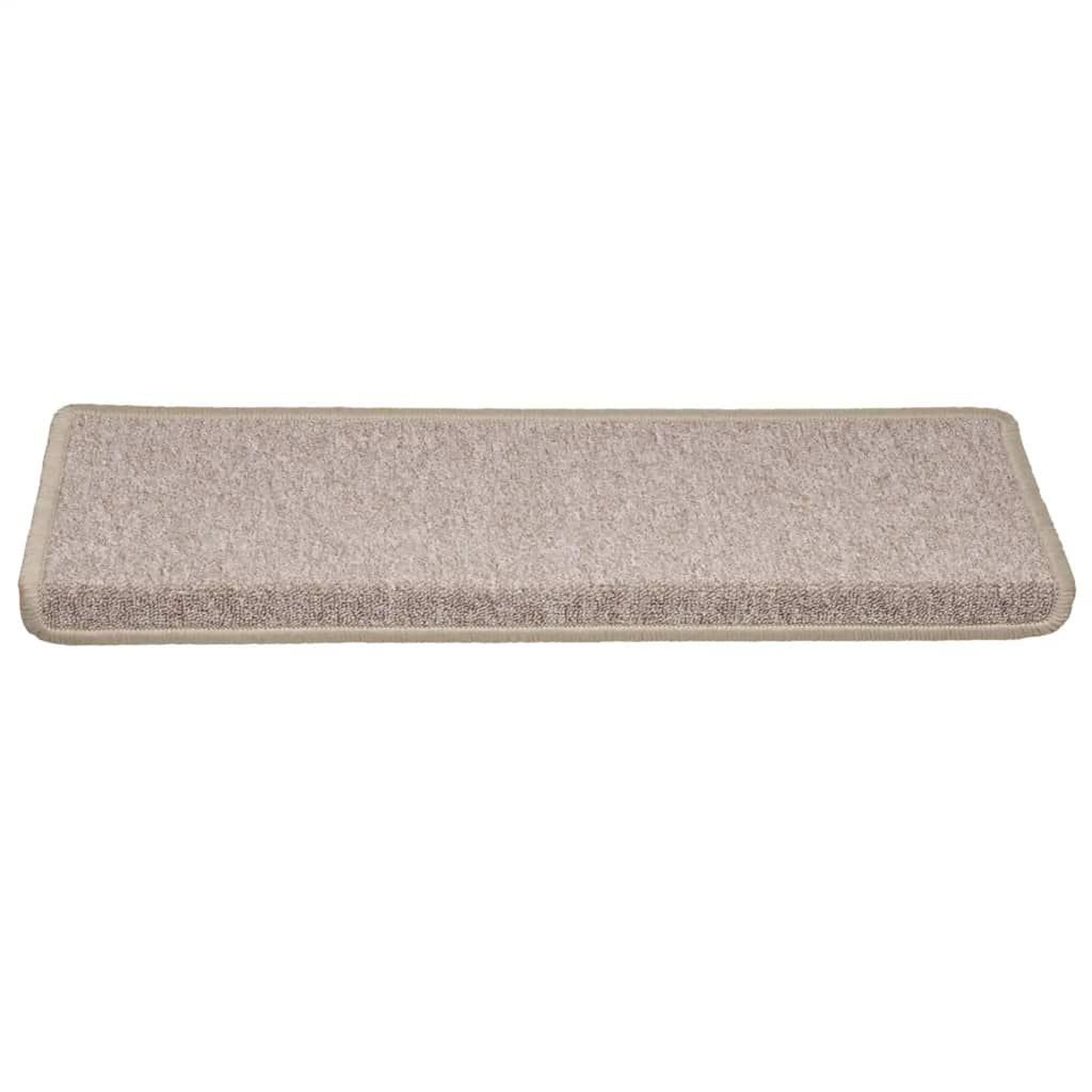 Voir la diapositive 3 : VIDAXL Tapis d'escalier 30 pcs 65x21x4 cm Taupe