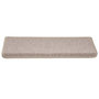 Voir la diapositive 3 : VIDAXL Tapis d'escalier 30 pcs 65x21x4 cm Taupe