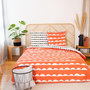 Voir la diapositive 1 : Home collection Parure housse de couette coton bio 57fils/cm-dobe