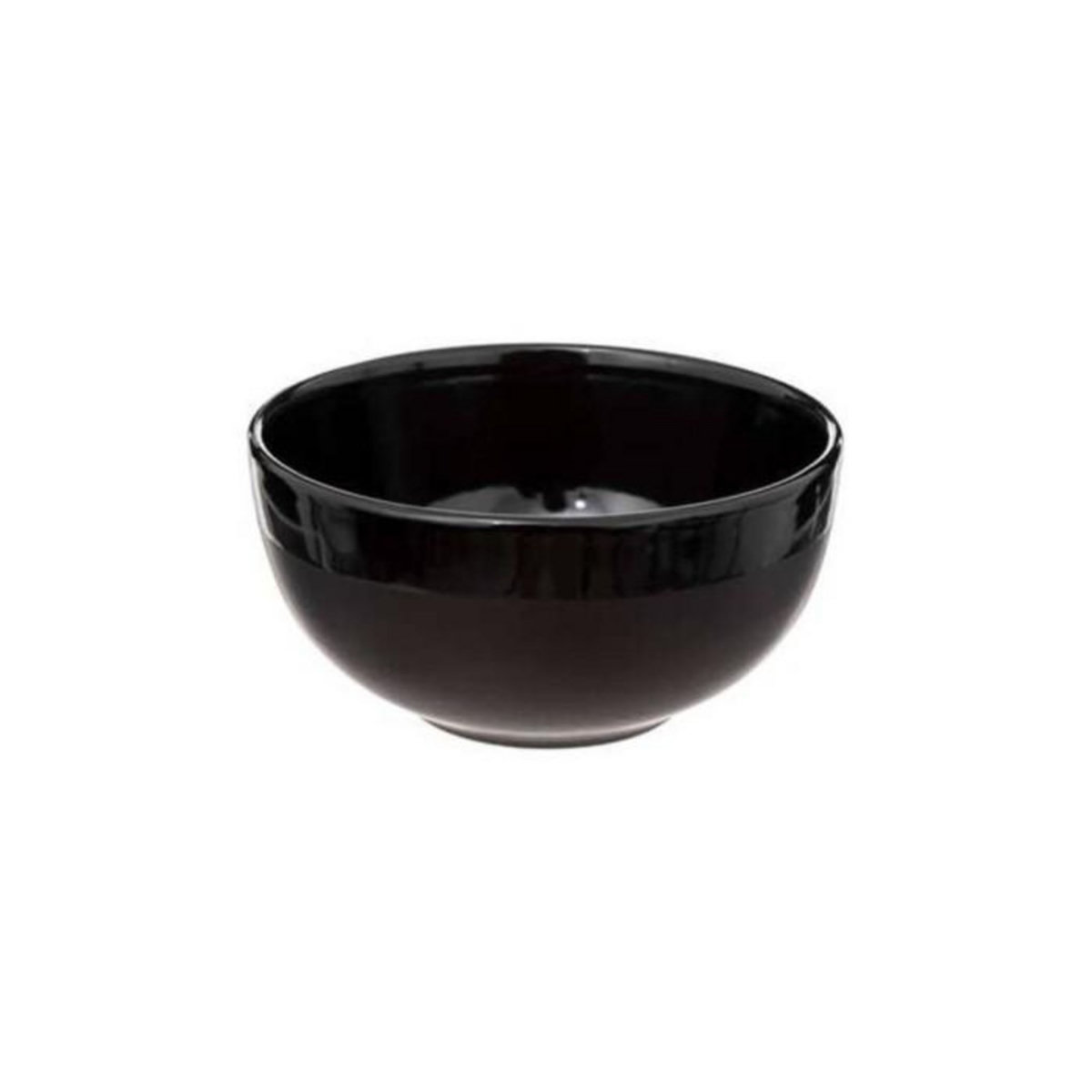 SECRET DE GOURMET Lot de 6 Bols en Céramique  Alpha  42cl Noir