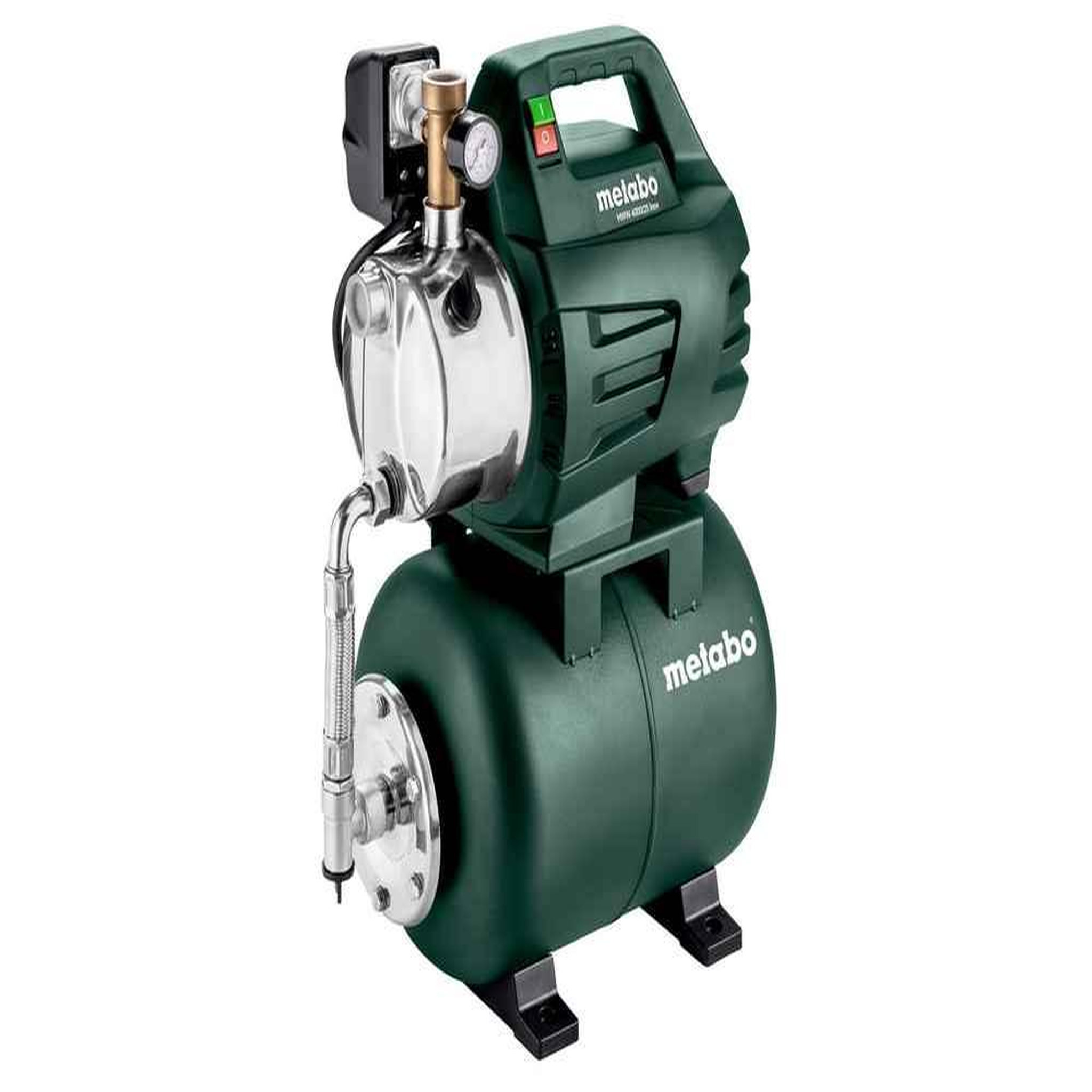 METABO SAS Surpresseur avec réservoir HWW 4000/25 Inox - 1100W - hauteur de refoulement max. 45m