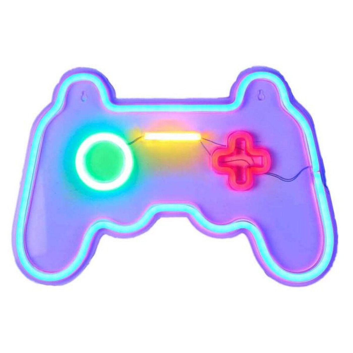 Paris Prix Lampe Led Effet Néon  Manette  41cm Multicolore