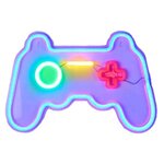 Paris Prix Lampe Led Effet Néon  Manette  41cm Multicolore