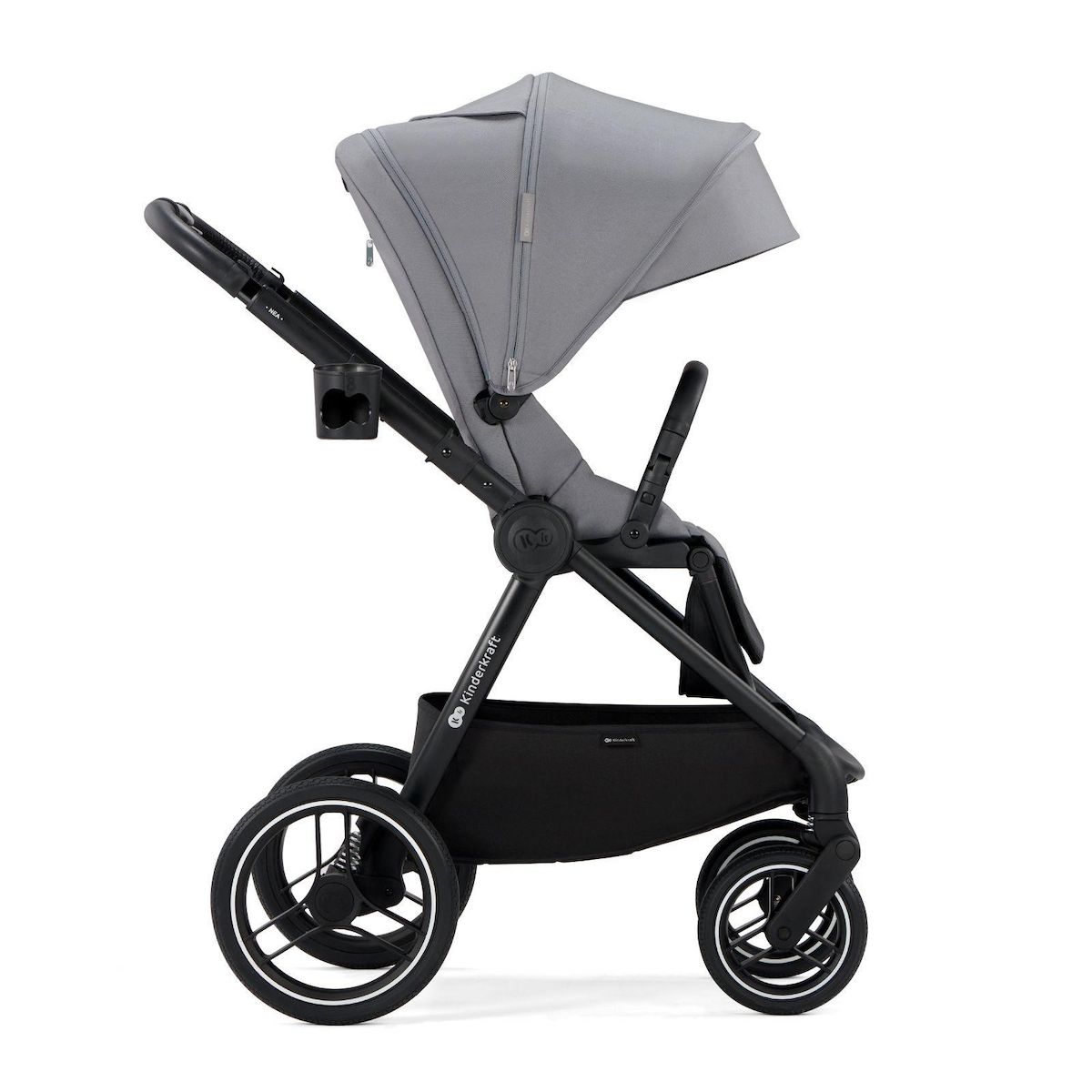KINDERKRAFT Poussette combinée 2 en 1 avec suspension et protection UPF50+