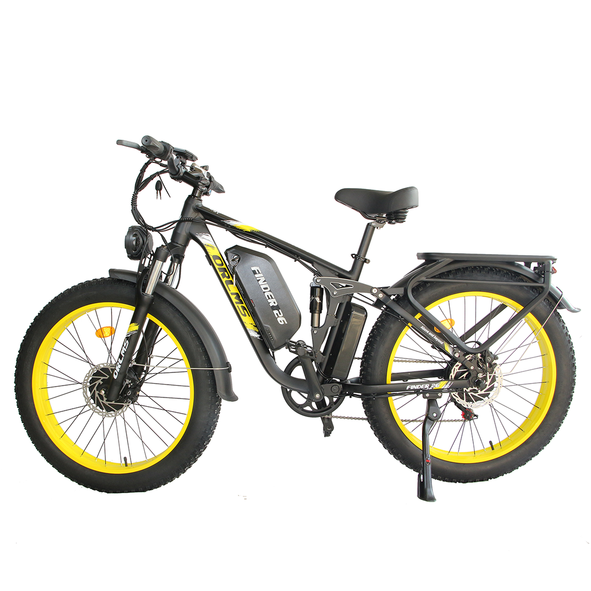 Voir la diapositive 2 : ORLMS Vélo électrique ORLMS V3, double moteur, batterie 60 V 25 Ah