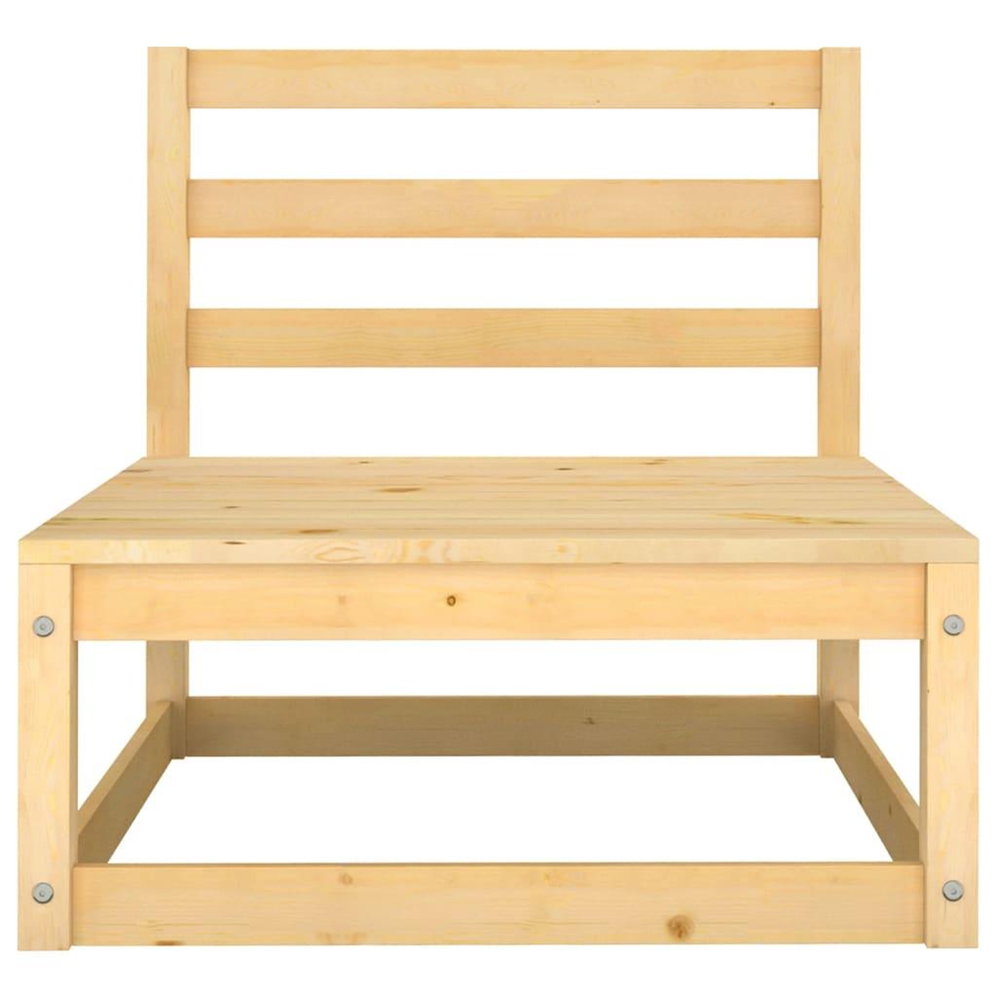 Voir la diapositive 5 : VIDAXL Salon de jardin 8 pcs avec coussins Bois de pin massif