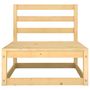 Voir la diapositive 5 : VIDAXL Salon de jardin 8 pcs avec coussins Bois de pin massif