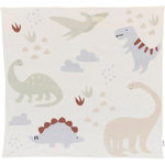 TINEO Tapis de jeu nomade - TINEO - 100 x 100 cm - Dinosaures