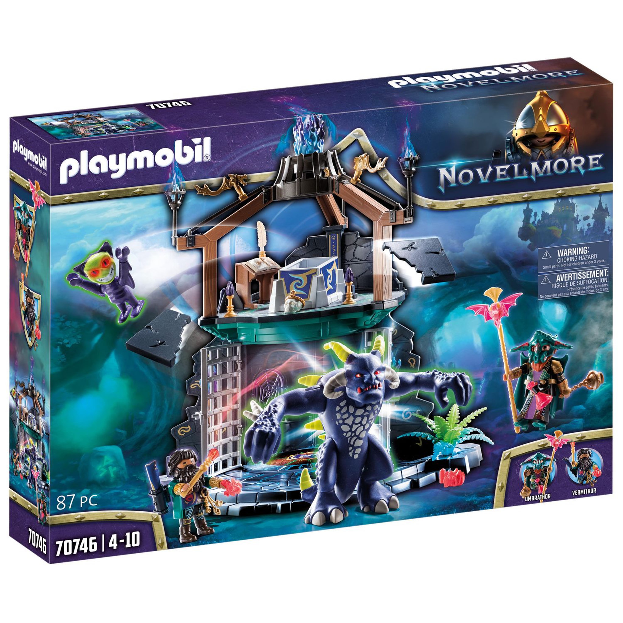 PLAYMOBIL 70746 Novelmore - Violet Vale - Portail des démons