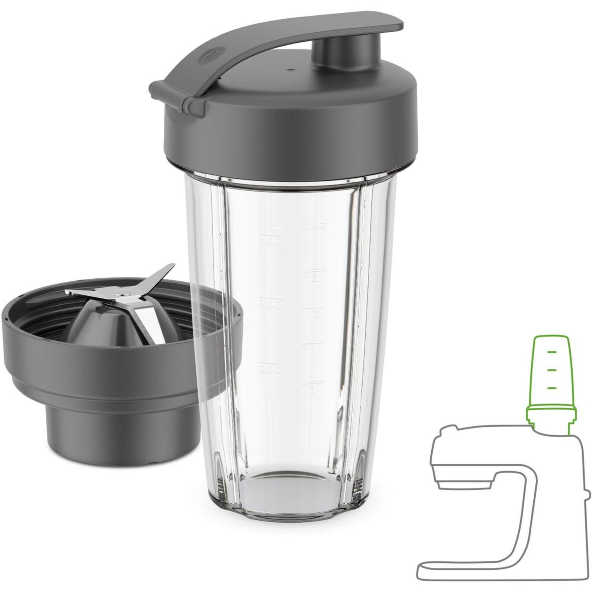 Voir la diapositive 5 : KENWOOD Bol  blender xtract sport kag50.000gy