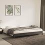 Voir la diapositive 2 : VIDAXL Cadre de lit sans matelas gris fonce 200x200 cm velours