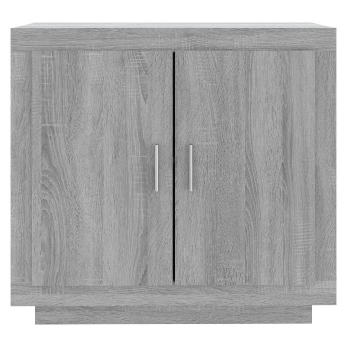 VIDAXL Buffet Sonoma gris 80x40x75 cm Bois d'ingenierie
