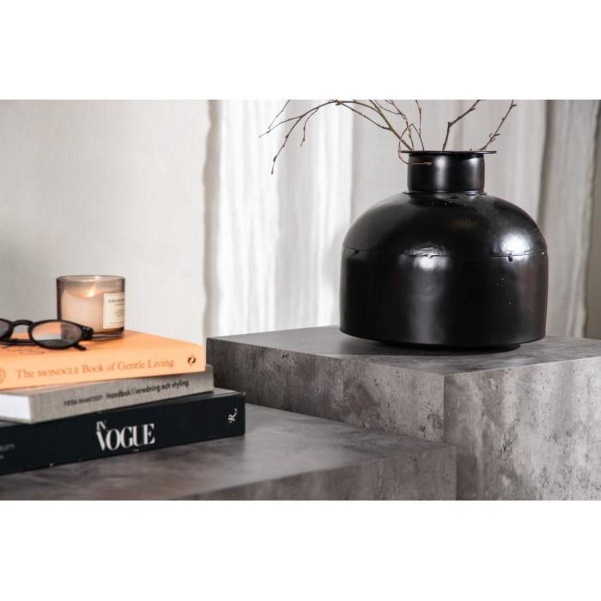 Paris Prix Lot de 2 Tables Basses Effet Marbre  York  80cm Gris