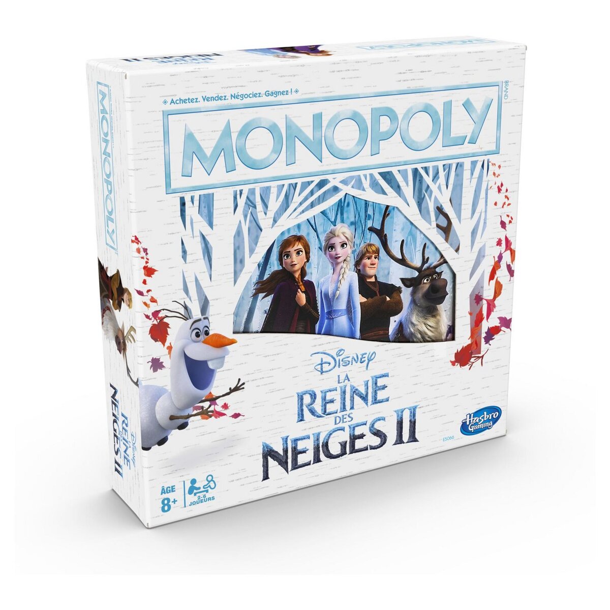 HASBRO Jeu Monopoly La Reine des Neiges 2