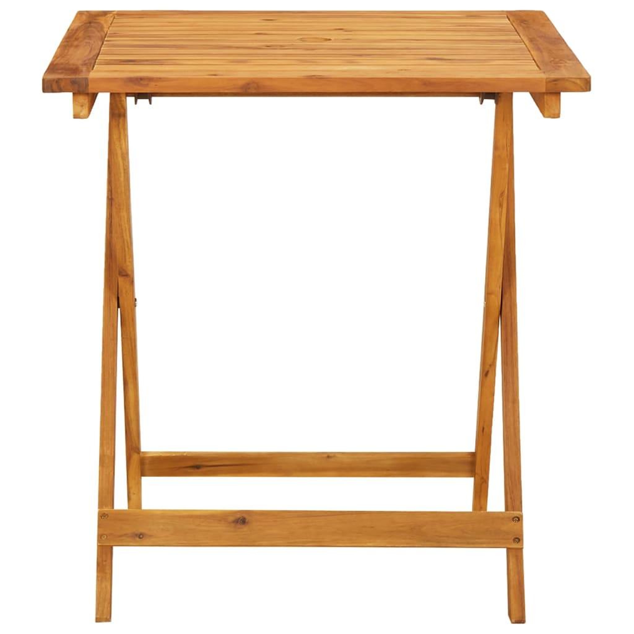 Voir la diapositive 4 : VIDAXL Ensemble de bistro 3 pcs beige polypropylene et bois massif