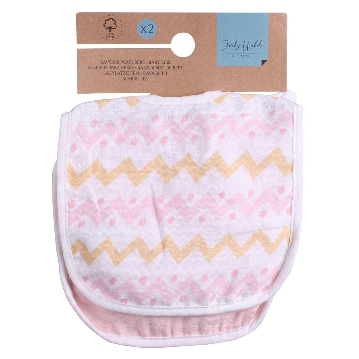 TOILINUX Lot de 2 bavoirs pour enfant