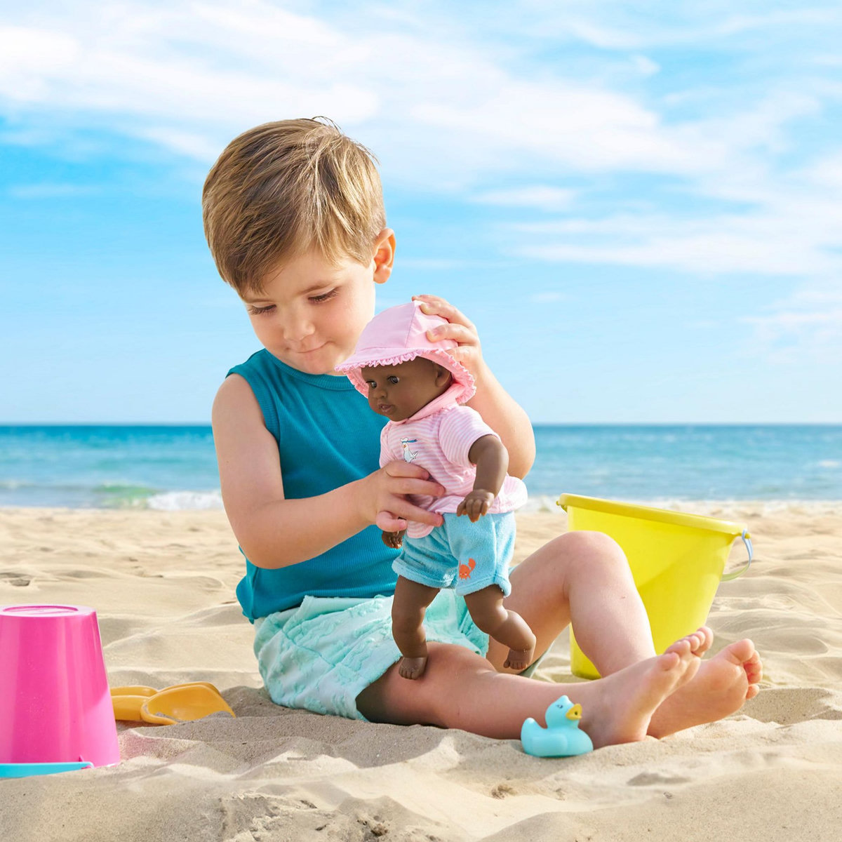 Corolle Poupon Bébé Bain Alyzée - Canard