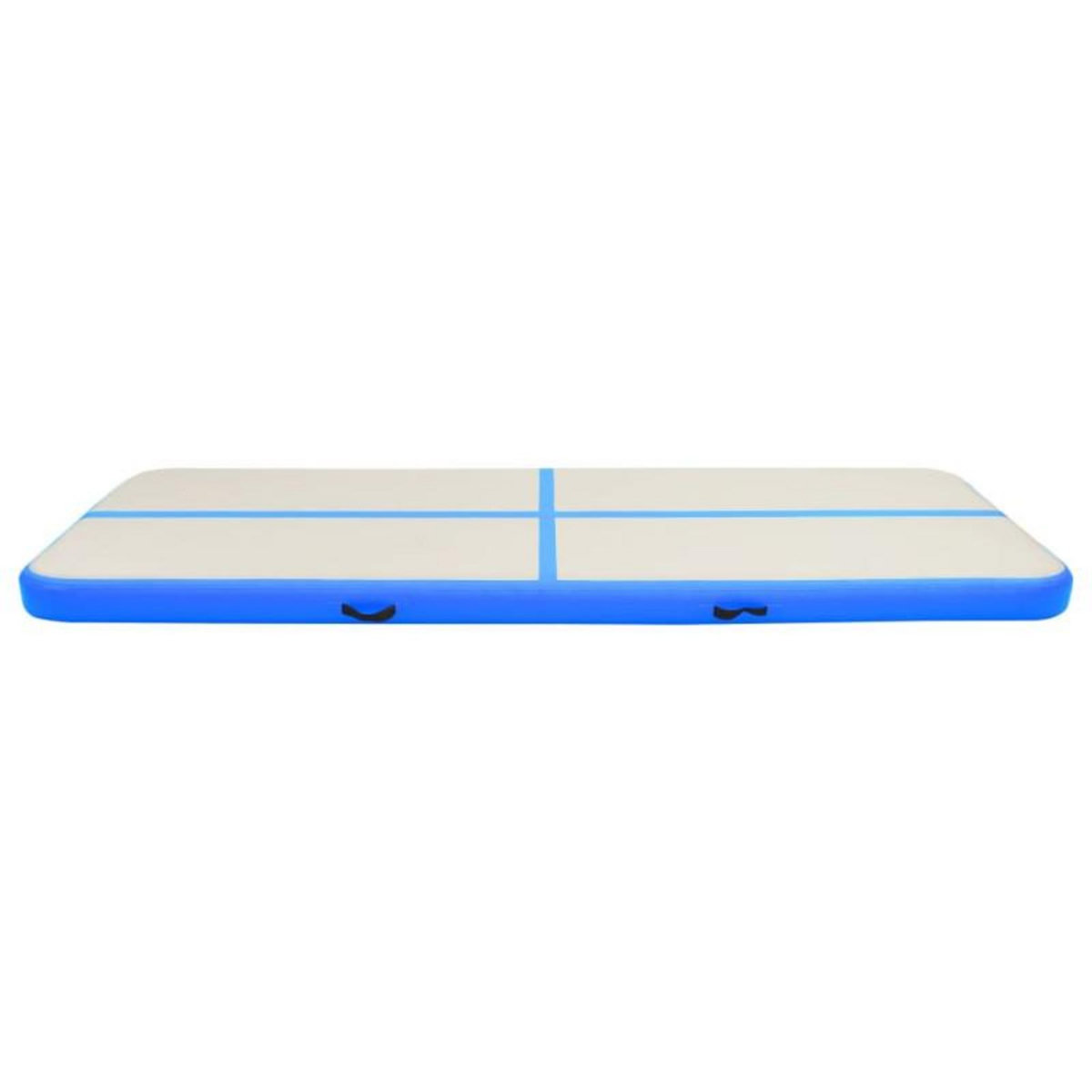 VIDAXL Tapis gonflable de gymnastique avec pompe 300x100x15cm PVC Bleu