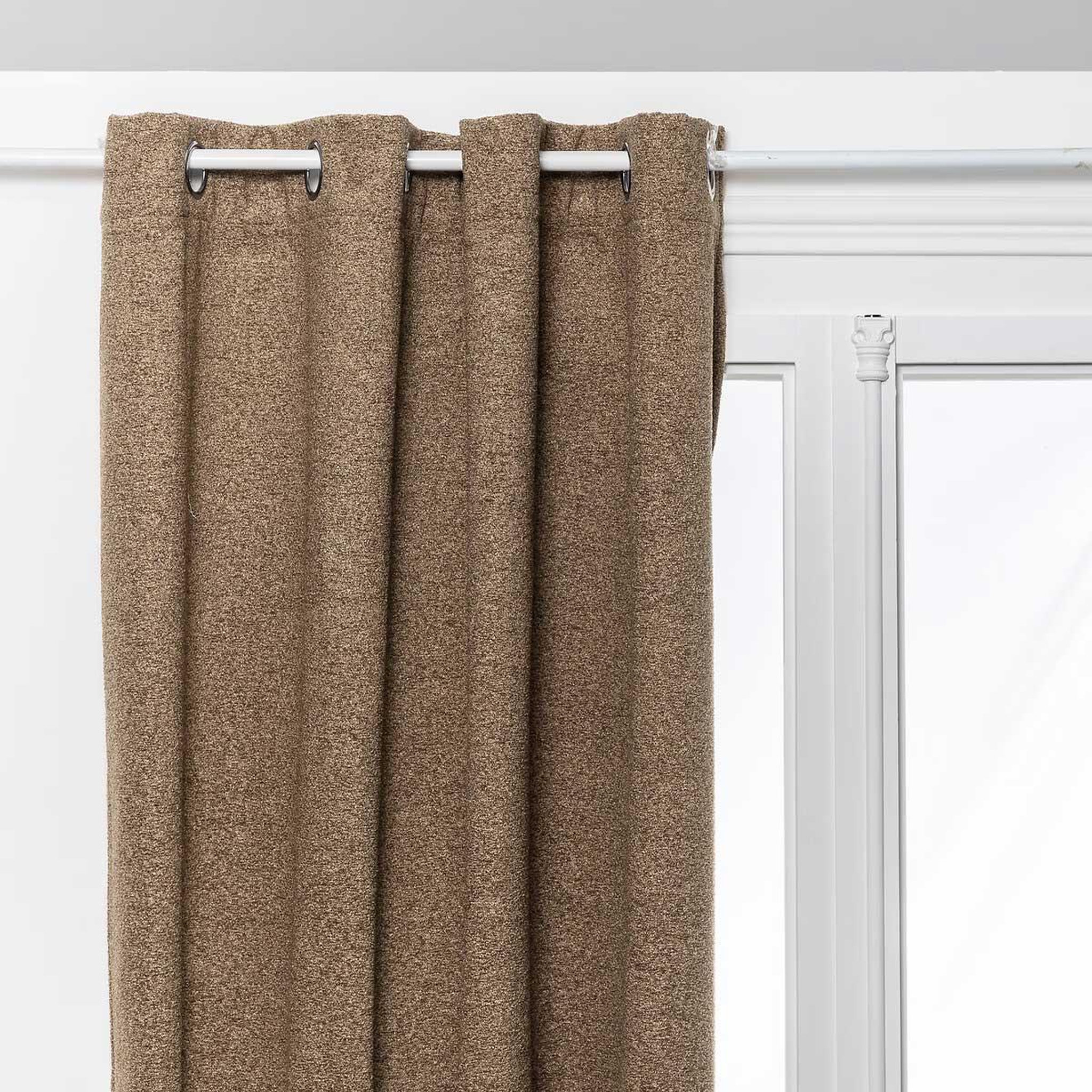 ATMOSPHERA Rideau occultant isolant  soana  140x260cm taupe