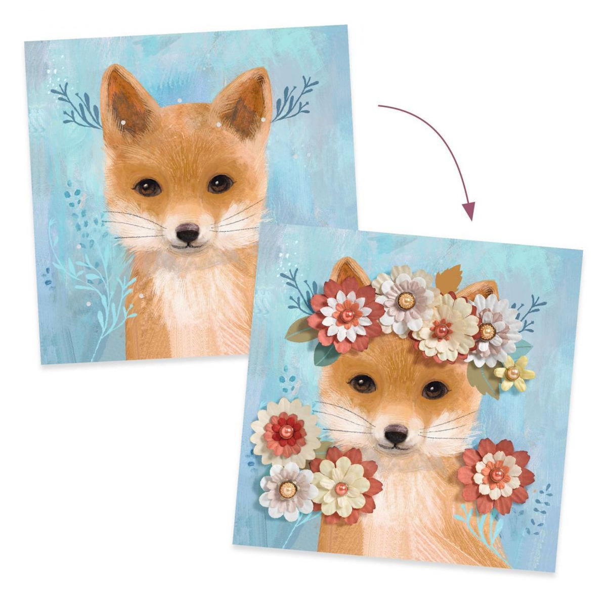 Djeco Couronnes de fleurs activites