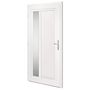 Voir la diapositive 4 : VIDAXL Porte d'entree Blanc 108x208 cm PVC