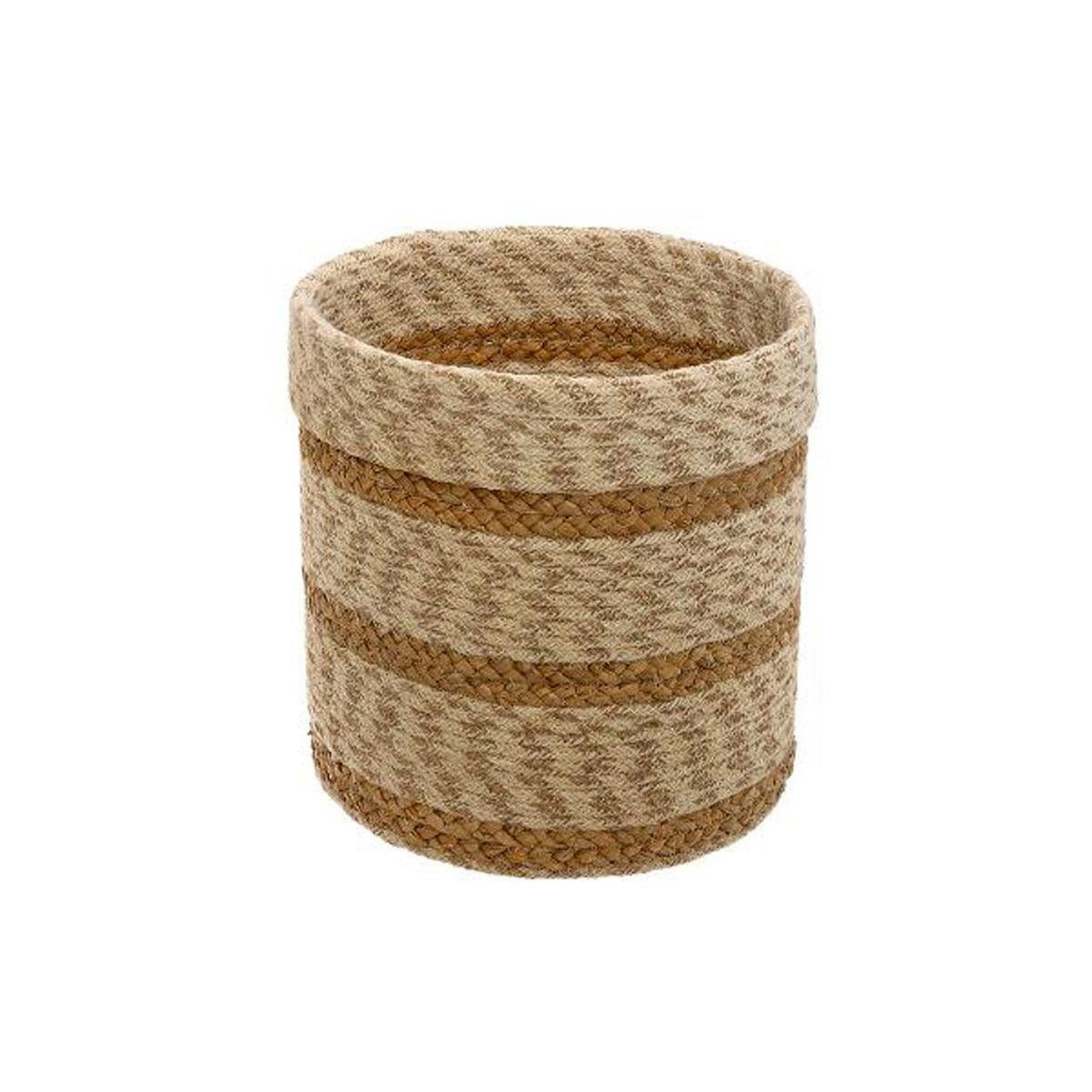 Voir la diapositive 5 : ATMOSPHERA Lot de 4 Paniers en Jute  Seagrass  28cm Naturel