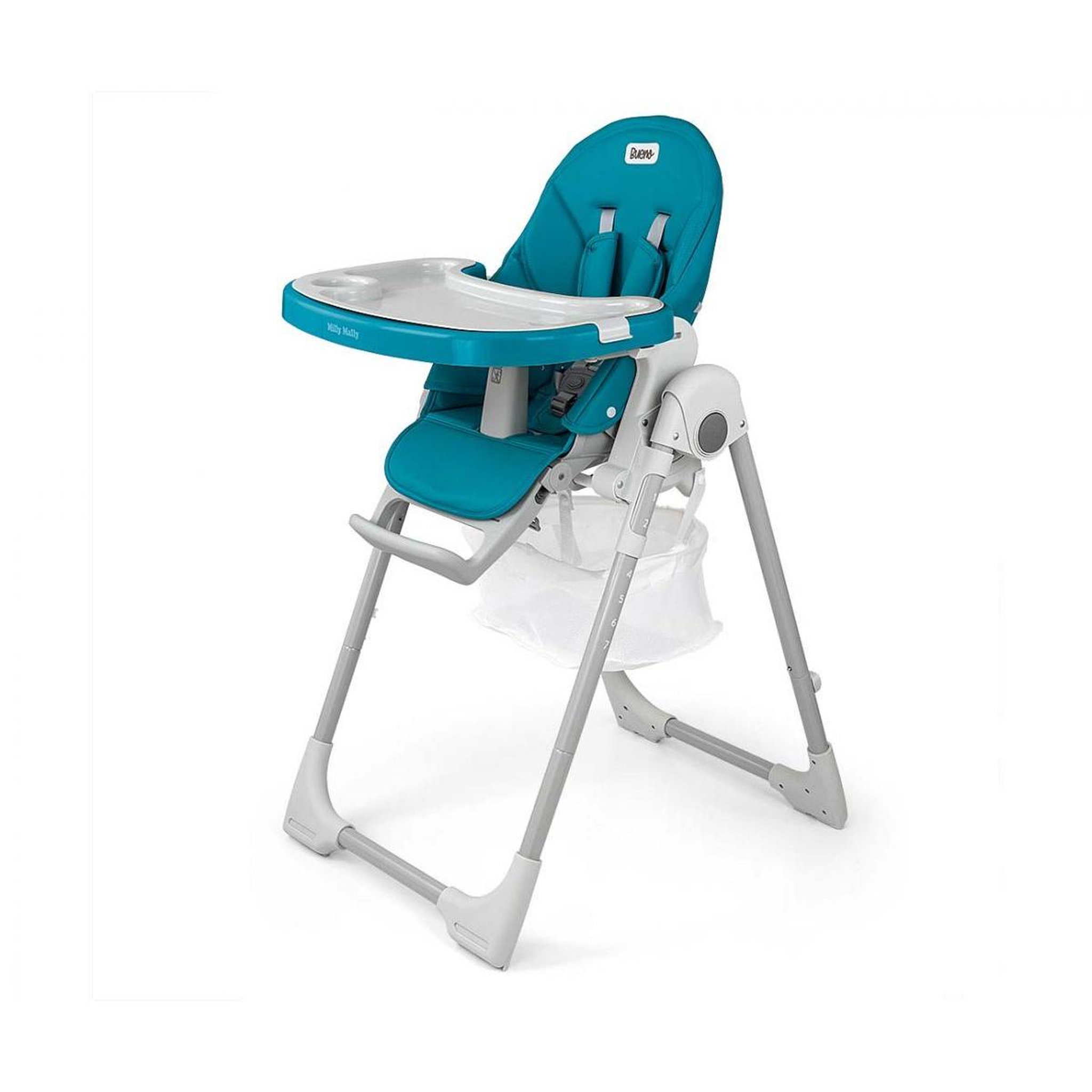 MILLY MALLY Chaise haute Bueno - océan