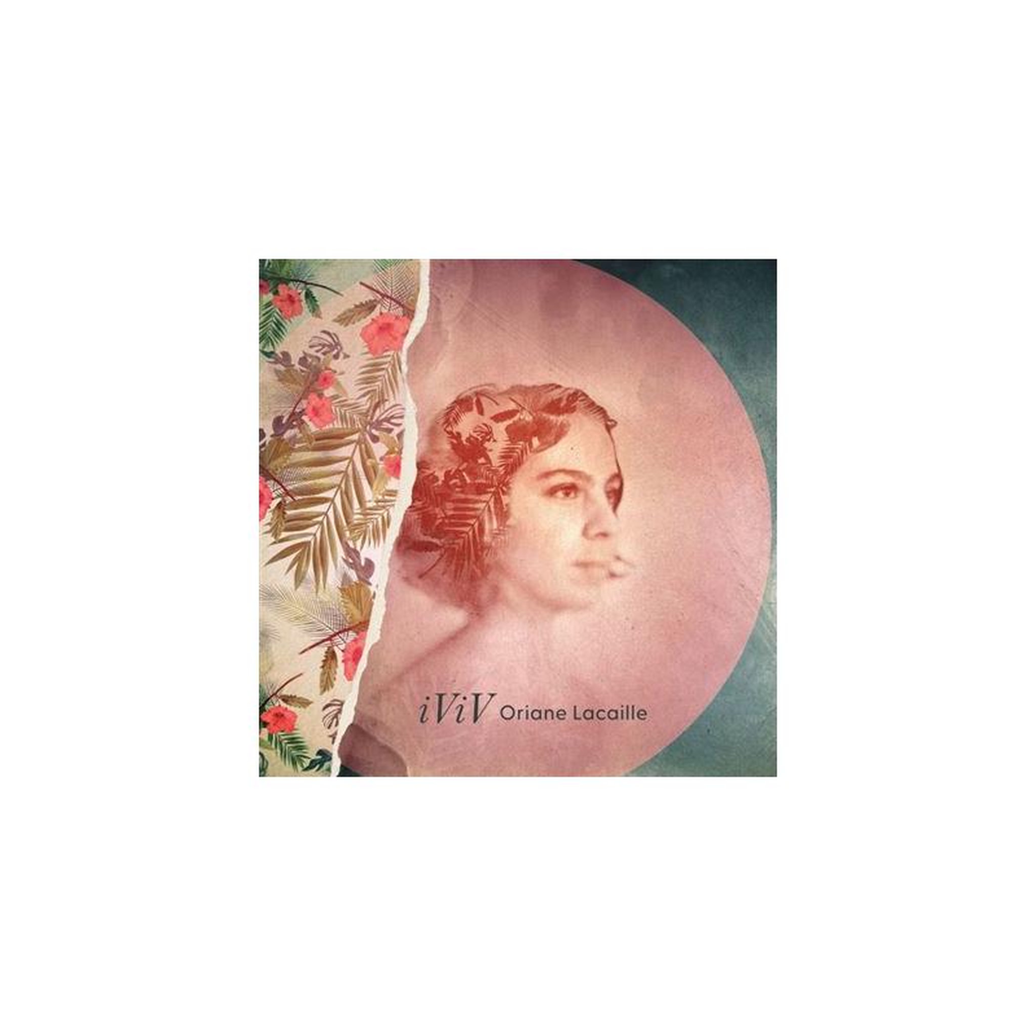 Vinyle 33t 12 pouces iviv d'oriane lacaille, album solo, variété française