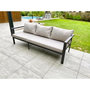 Voir la diapositive 4 : DCB GARDEN Ensemble repas de jardin ANTALYA 9 places en aluminium - GRIS ANTHRACITE
