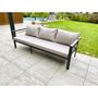 Voir la diapositive 4 : DCB GARDEN Ensemble repas de jardin ANTALYA 9 places en aluminium - GRIS ANTHRACITE