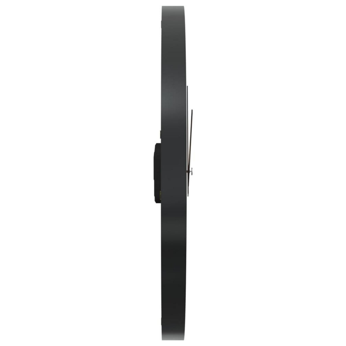 VIDAXL Horloge murale marron Ø35 cm fer et bois d'olivier