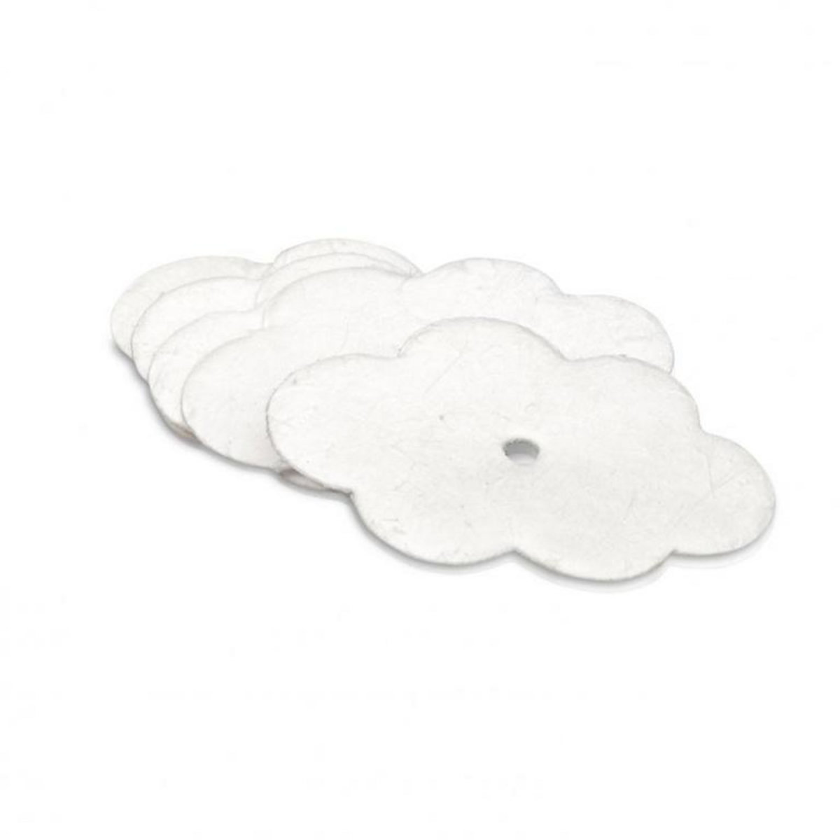 GRE Lot de 6 nuages absorbants à placer dans le skimmer et permettant de fixer les graisses et les huiles de peau