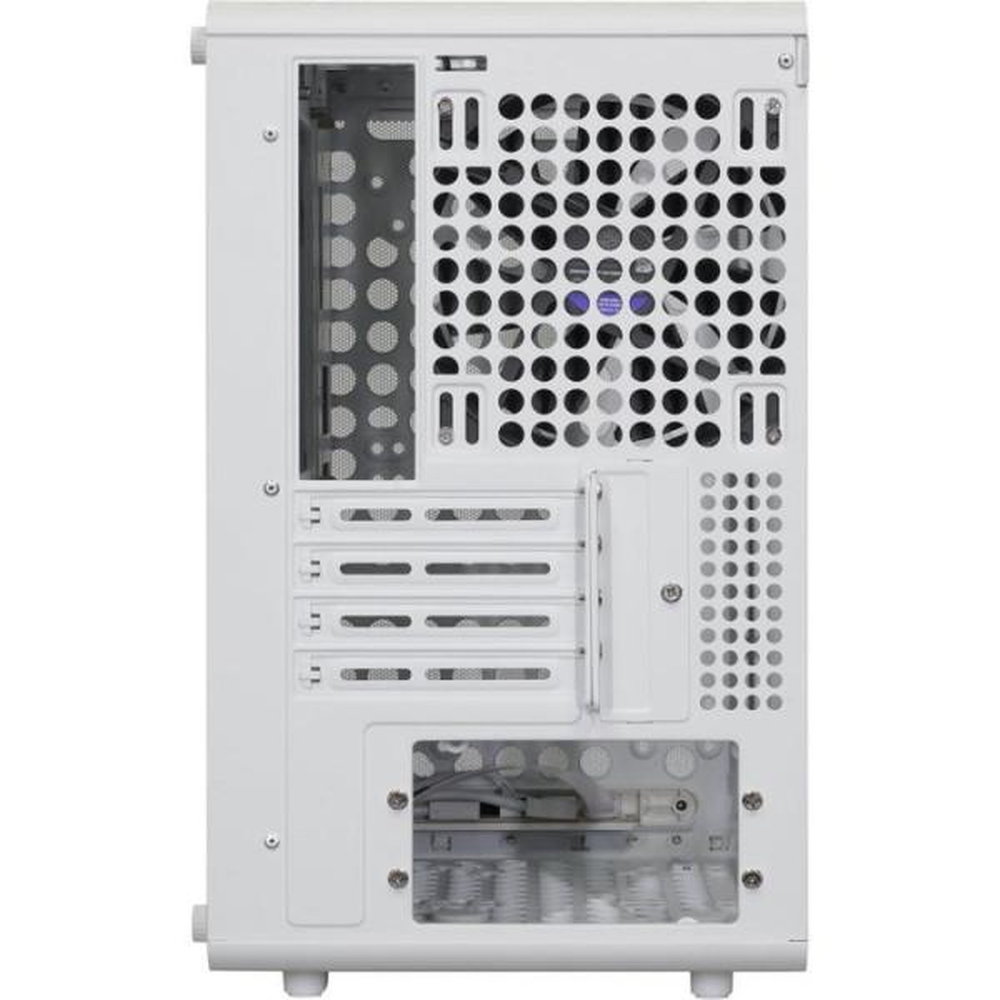 Voir la diapositive 4 : Cooler Master Boîtier PC Mini Tour - COOLER MASTER - Q300L V3 White - Micro-ATX/Mini-ITX - Verre trempé - USB-C