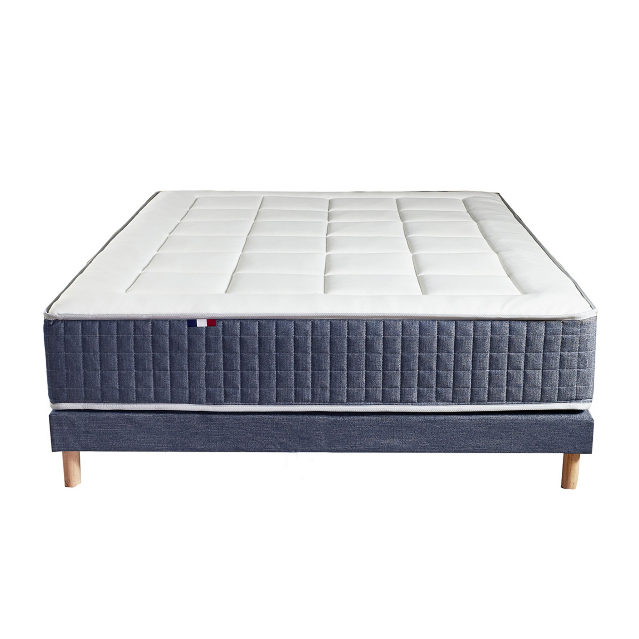 Matelas ressort ensachés 30 cm 140x190 cm KING STYLE