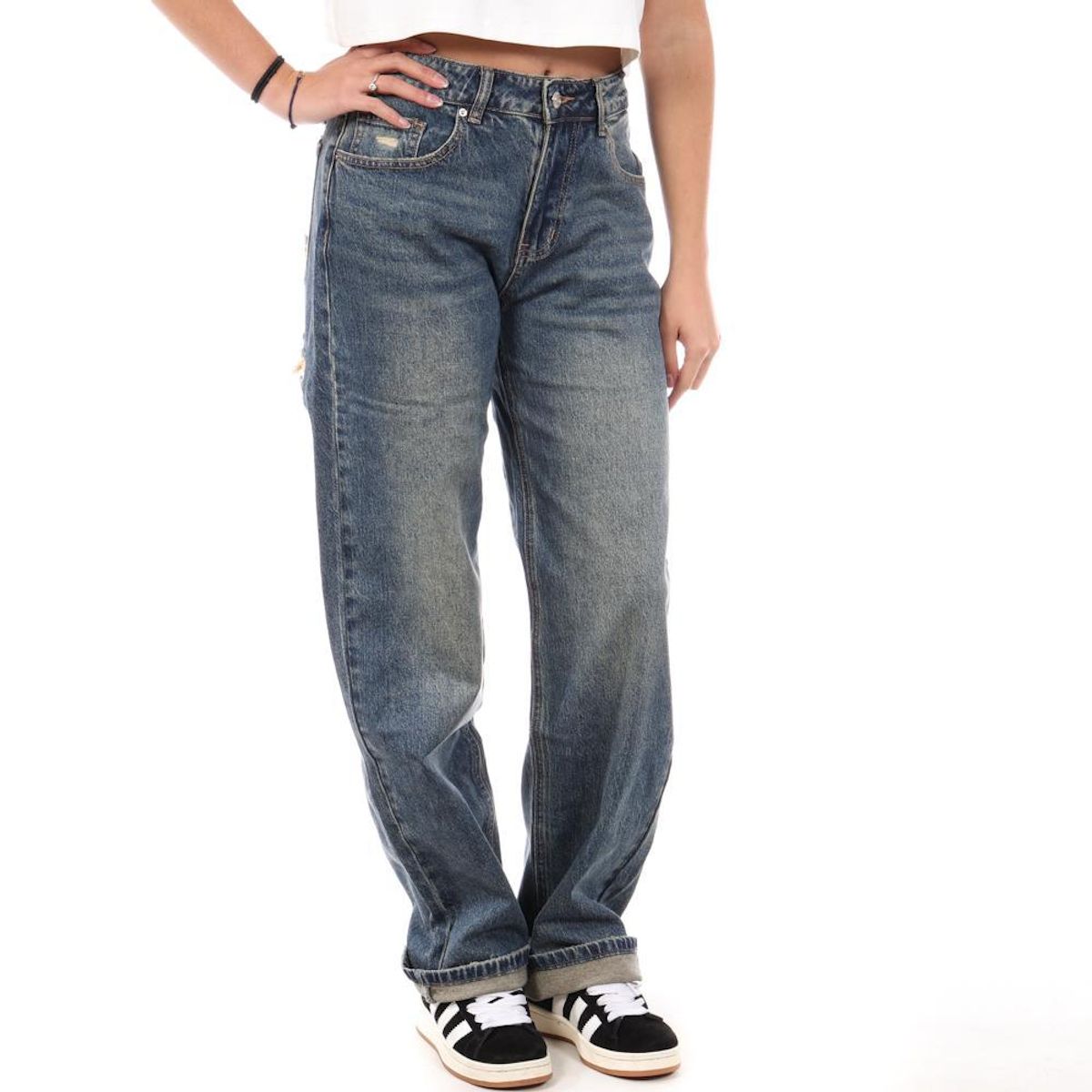 MONDAY PREMIUM Jean Strass  Femme Monday Premium Wide