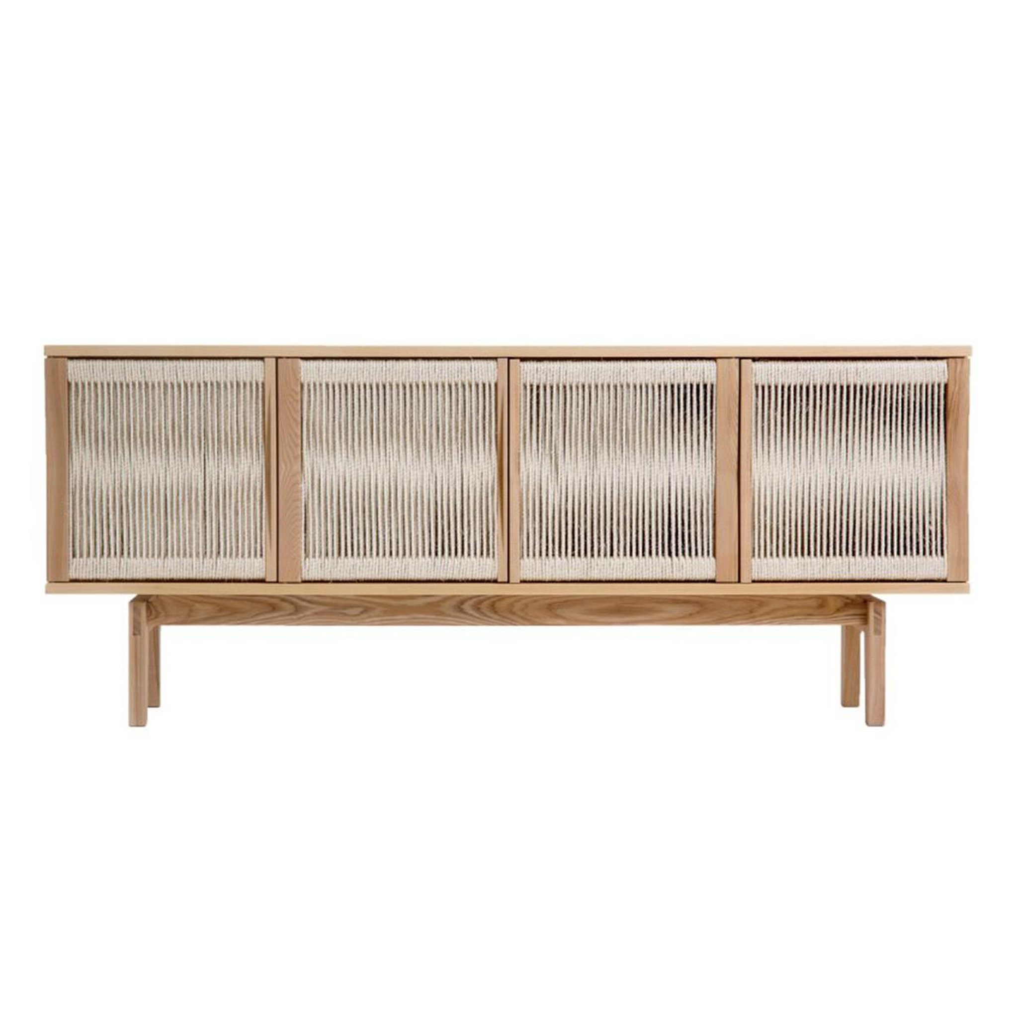 Voir la diapositive 1 : Paris Prix Buffet Design 4 Portes  Lilla  180cm Naturel